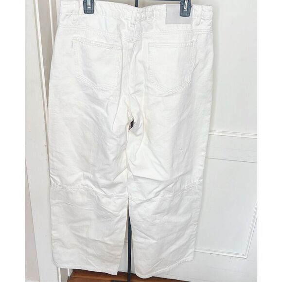 Princess Polly Lando Jean White Nwot Size 10 - Picture 9 of 10